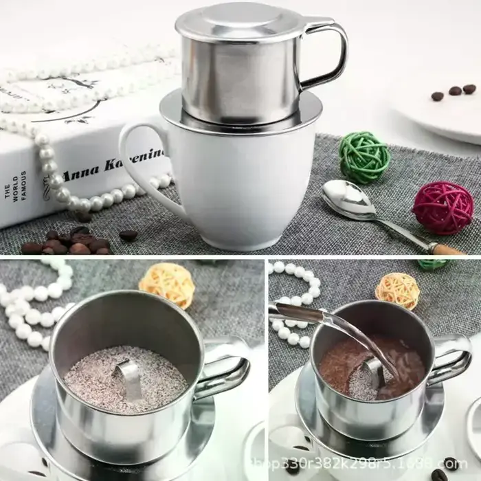 Filtre à café en acier inoxydable