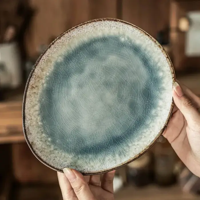 Assiette en céramique haut de gamme au design unique