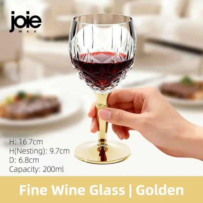 Joie Verre à vin portable incassable Gobelet PCTG