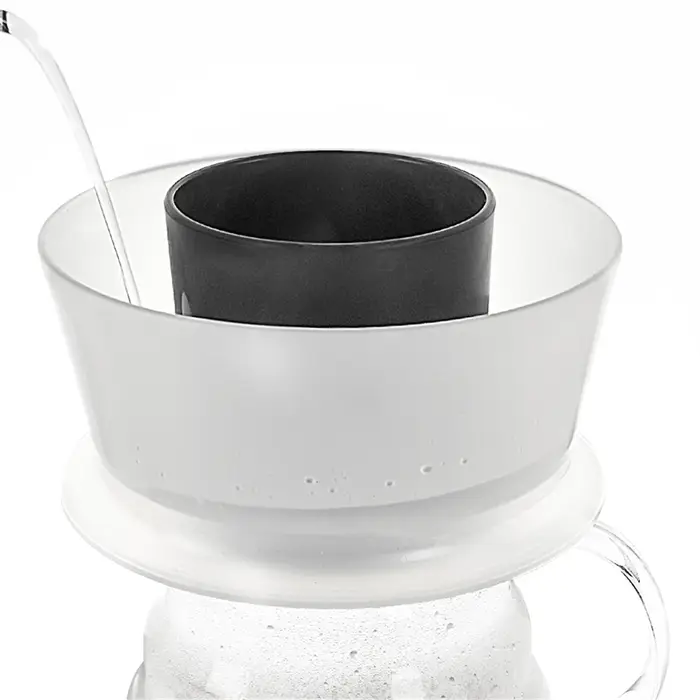 Tasse à café expresso détachable, filtre avec papiers filtrants, Compatible avec le cafetière à café