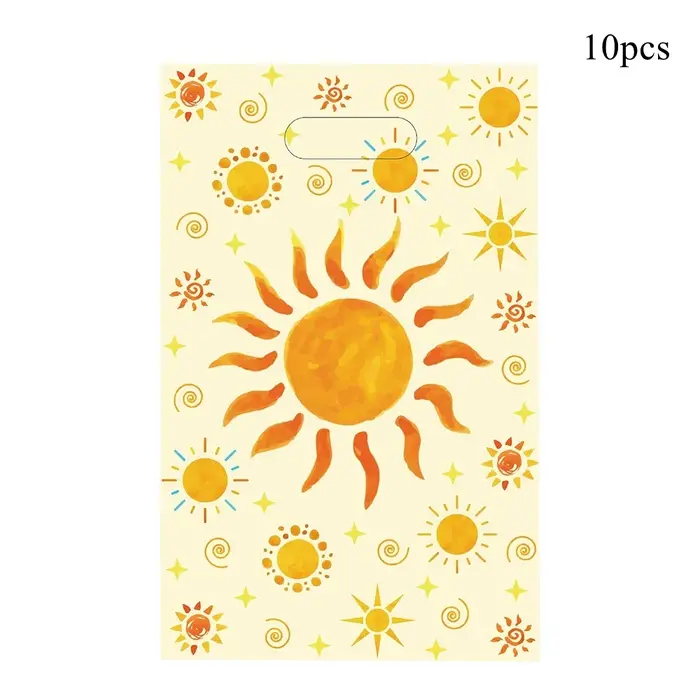 1 ensemble bohème soleil vaisselle jetable assiettes en papier tasses pour bohème soleil 1er joyeux