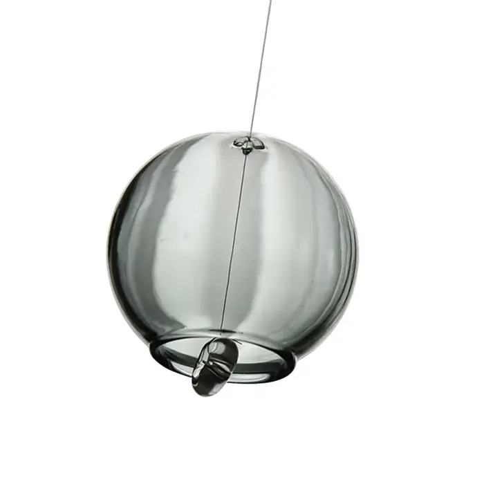 Cloche à vent traditionnelle en verre borosilicate