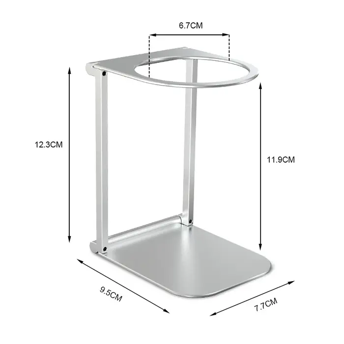 Support d'égouttement de café pliable