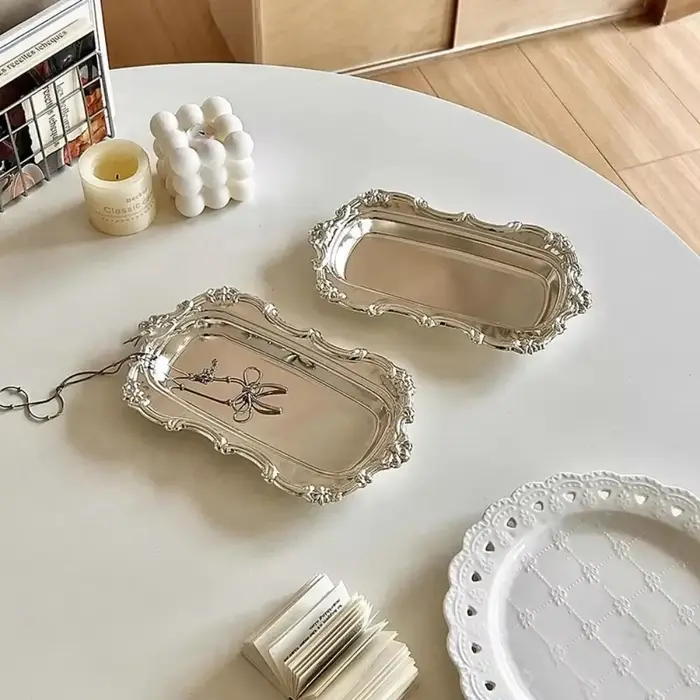 Plateau en relief Vintage de Style européen