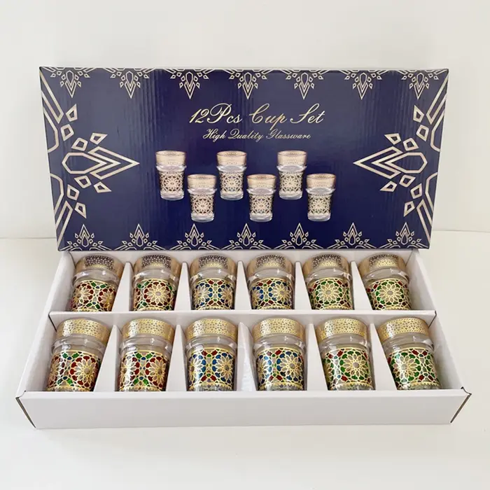 Ensemble de 12 pièces, style luxe léger