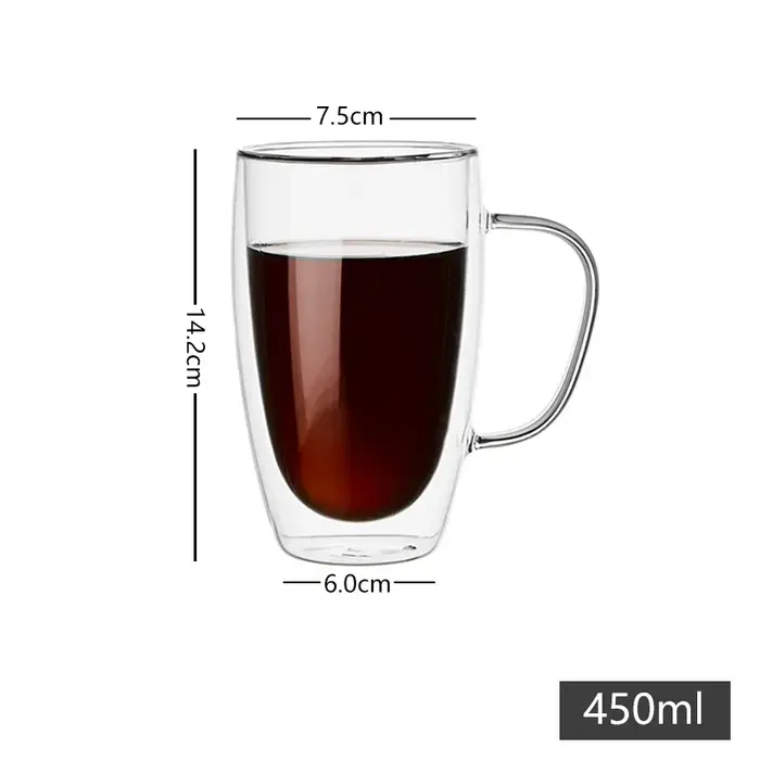 Verres à café doubles 80-450ML