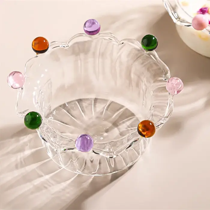 Ins-Filles en verre à haute teneur en borosilicate