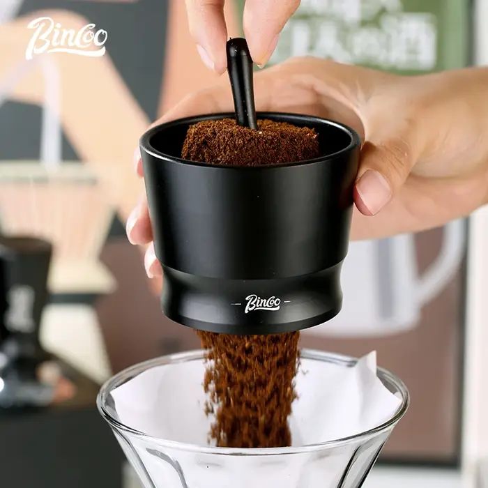 Bincoo – tasse de dosage de café intelligente en alliage d'aluminium