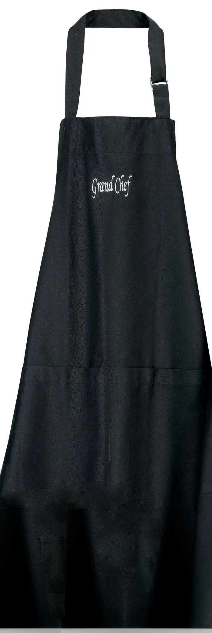 Tablier de cuisine Grand chef Noir 75 x 90