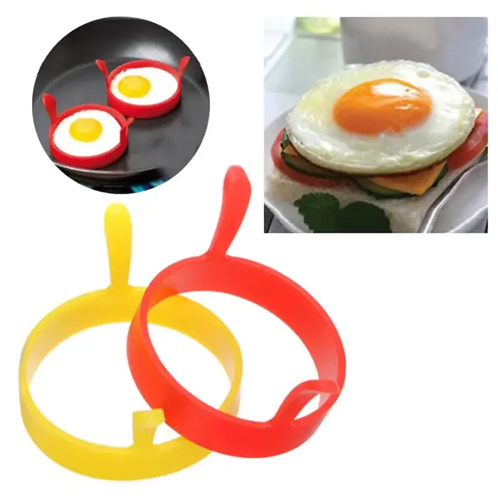 3 pièces petit déjeuner Omelette anneau oeuf frit moule de qualité alimentaire Silicone