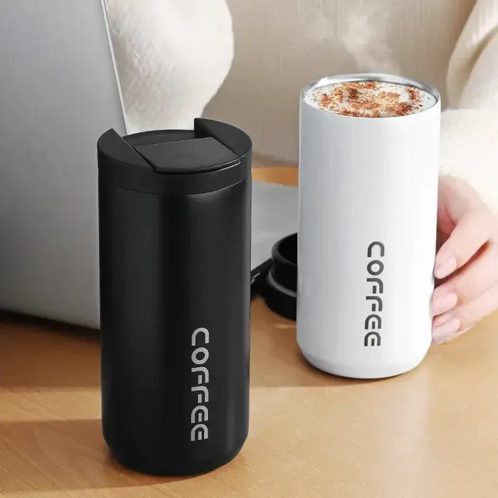 Tasse Thermos café chaud isolé en acier inoxydable