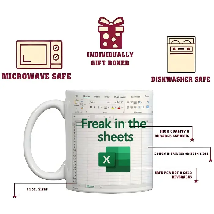 Tasse à café en céramique Excel