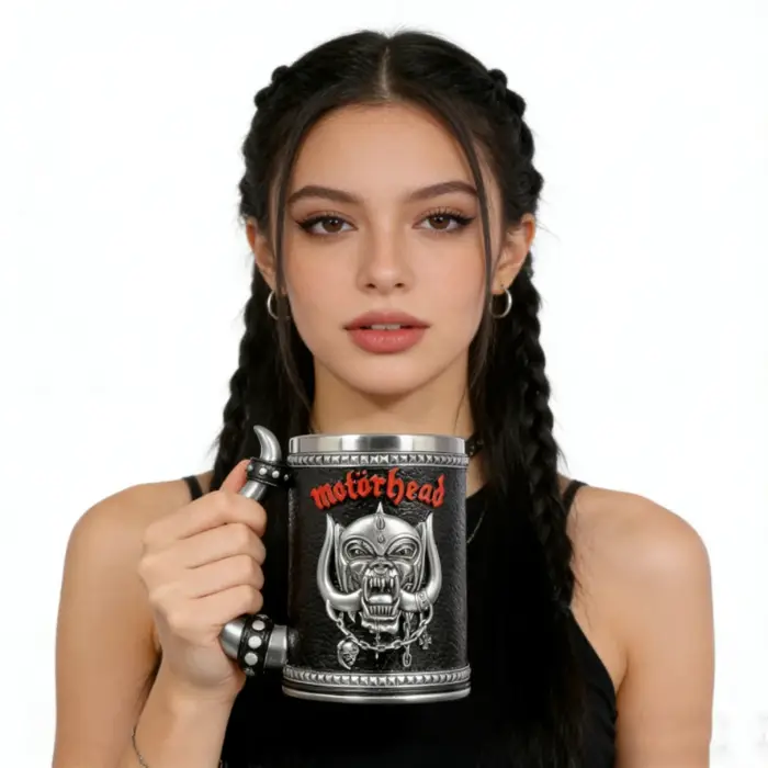 Tasse à café sur le thème du heavy metal pour la maison