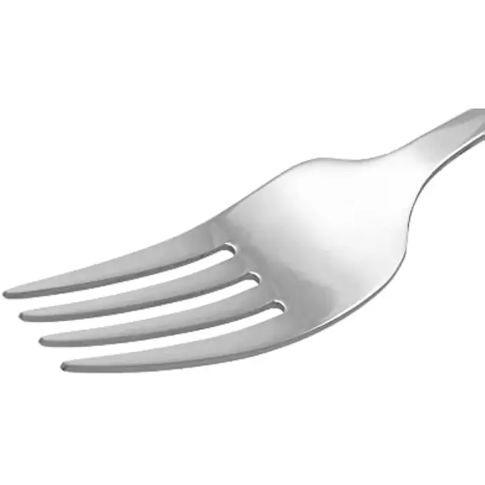 Fourchettes à dîner robustes en acier inoxydable avec bord rond