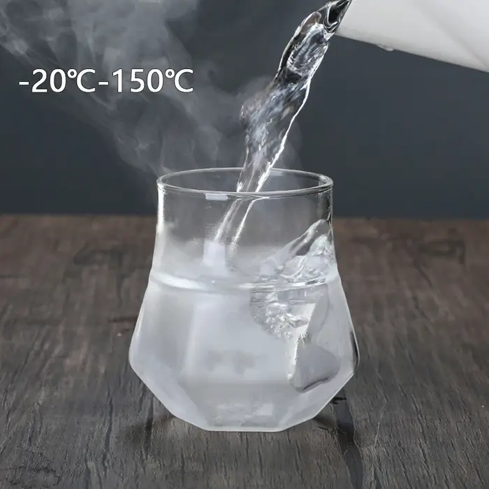 Tasse à expresso en verre à Double paroi