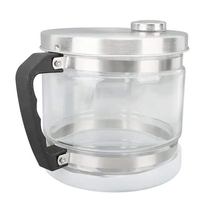 Récipient en verre d'eau distillée 4L