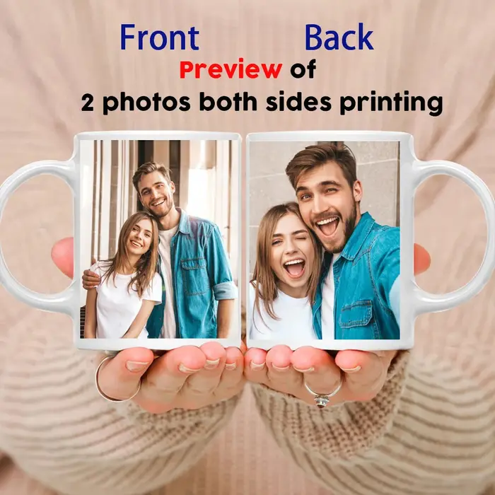 Tasse personnalisée avec votre photo