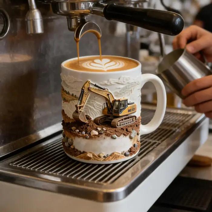 Tasse à café en céramique de 11oz