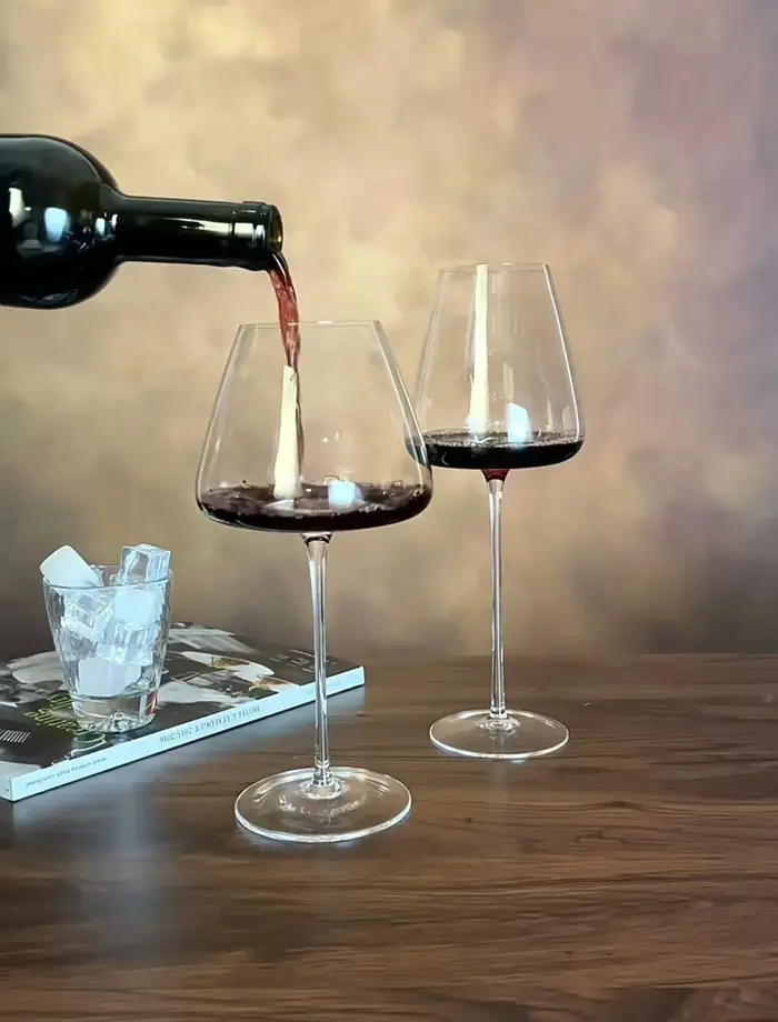 Grands verres à vin européens de 720ml