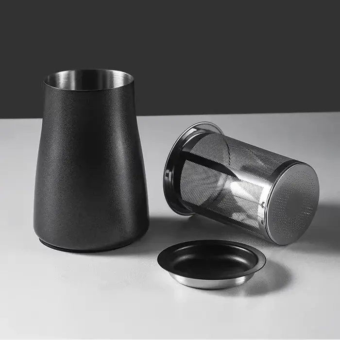 JUSTINLAU 3 en 1 café filtre à poudre tasses