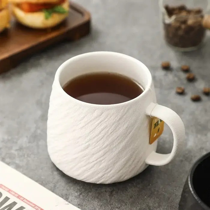 Mug à texture de pierre