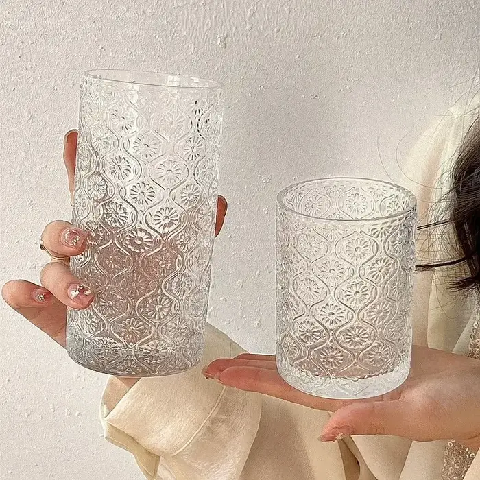 Ins Begonia Verre Sculpté Simple