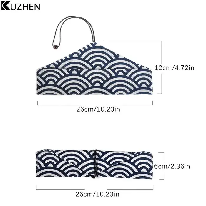 Sac à couverts portable imprimé