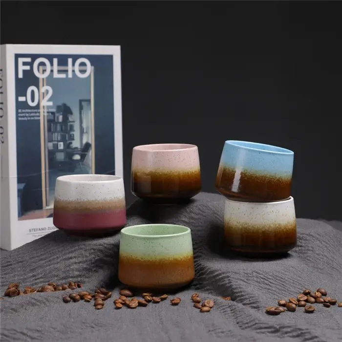 Tasse à café en céramique dégradée 200 ml
