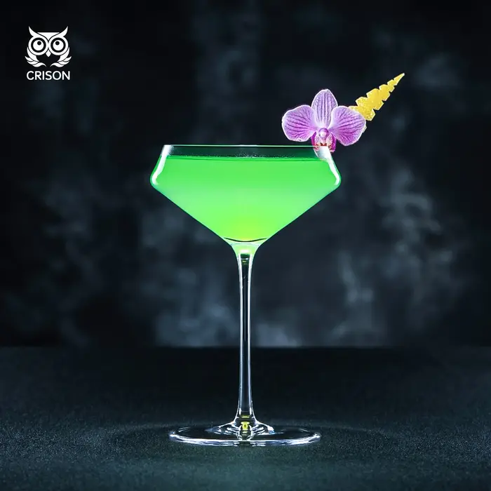 Verre à vin en cristal japonais CRagressions ORY, verre à champagne, coupe à Martini et à métropole,