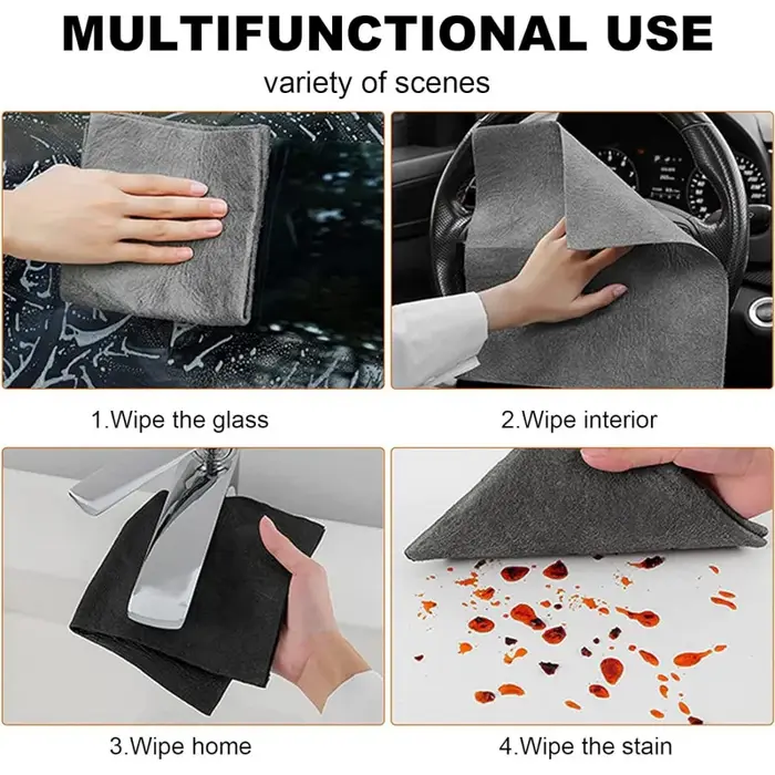 5 chiffons de nettoyage magiques épais