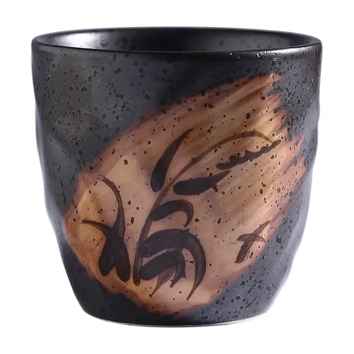 Tasse à Thé Japonaise de 180ml en Céramique Rétro