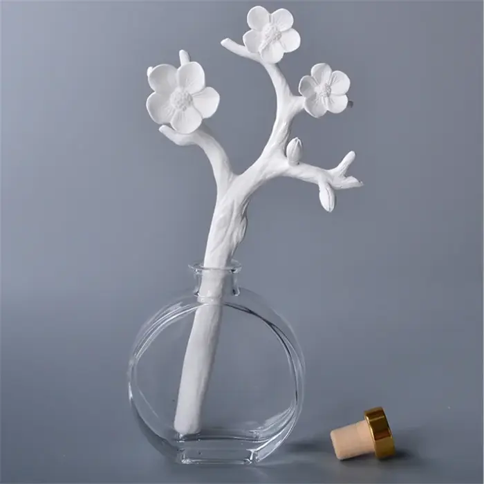 Diffuseur de fleurs en céramique, diffuseur de parfum, décoration de la maison