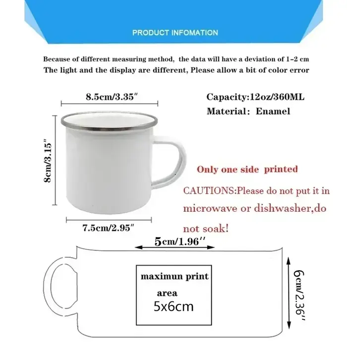 Merci Maitresse tasse imprimée française tasses à café créatives boissons Dessert lait émail