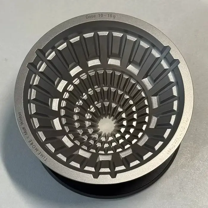 TIMEMORE Dripper à expresso stable, débit élevé, 3 compartiments, anti-colmatage, facile à nettoyer, filtre à café pour la maison et le bureau