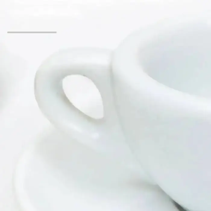 Tasse à café en céramique à bouche ronde épaissie