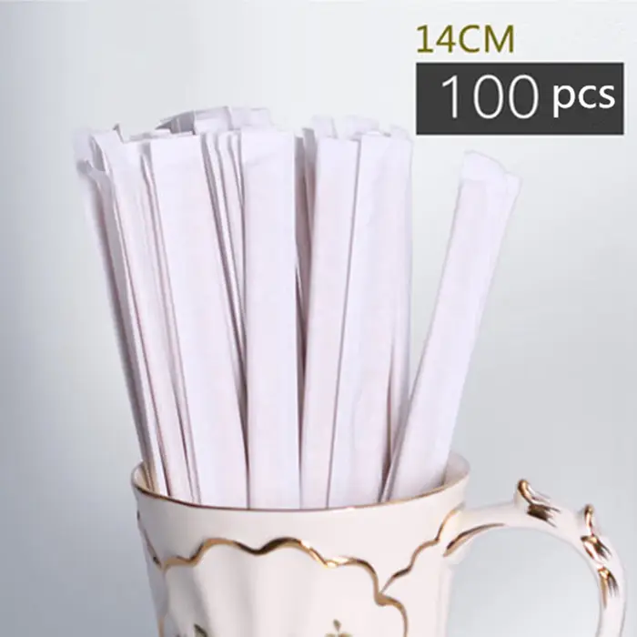 200Pcs 5.5 pouces agitateurs à café bâtons-bois naturel écologique