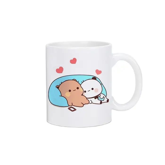 Panda Bear Bubu Dudu café lait tasse moka chat