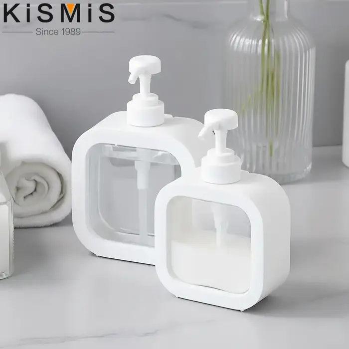 Bouteille rechargeable de grande capacité pour shampoing