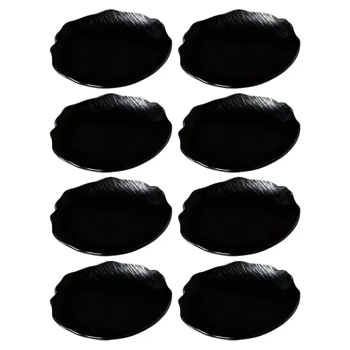 8 petits bols à salade à bords ondulés (5,51 pouces), adaptés aux plats froids, aux aliments cuits,