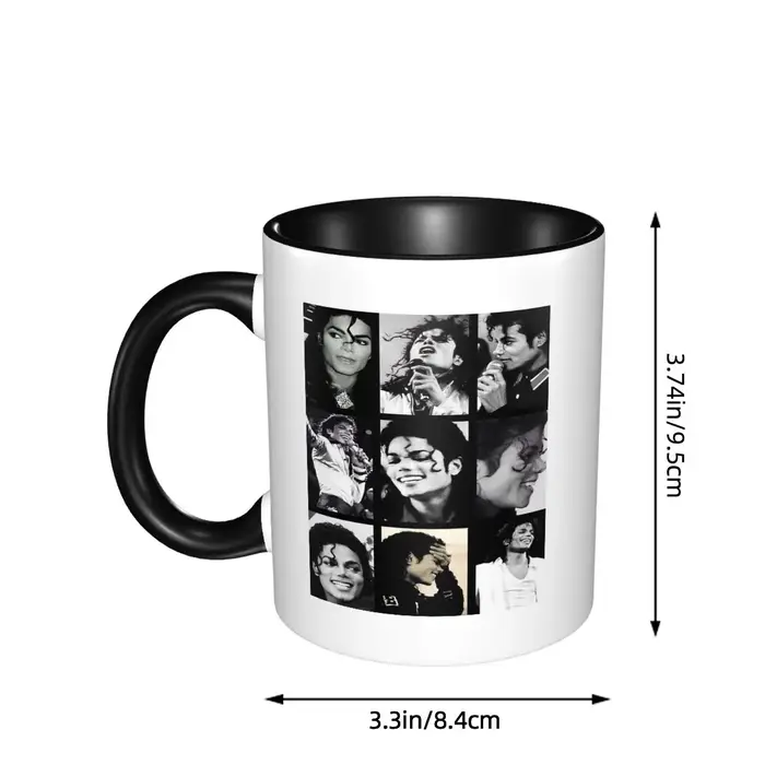 Tasse Michael Jackson, tasses à café en céramique amusantes