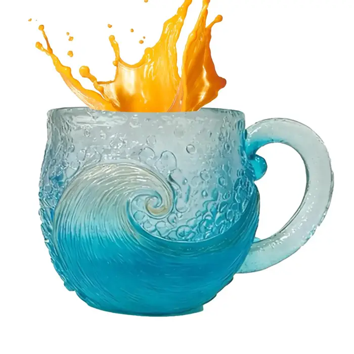Tasse de vague d'océan tasses à café côtières