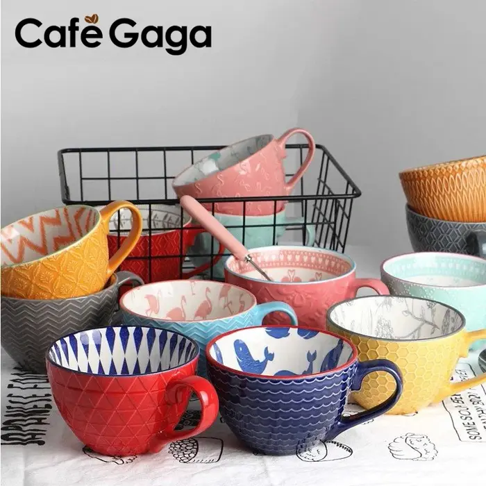 Tasse en céramique de style européen