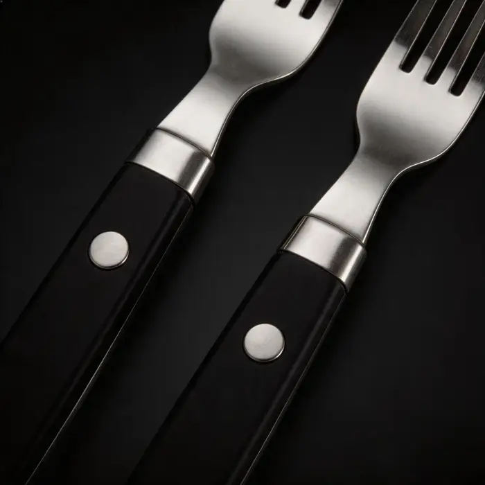 Ensemble de fourchettes à steak en acier inoxydable de haute qualité