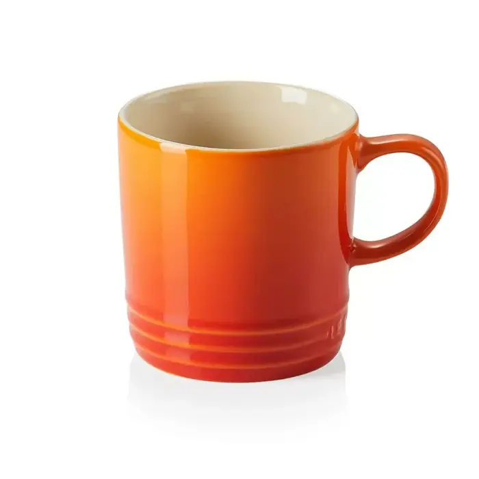 Tasse à cappuccino Le Creuset Rainbow Stoneware 350ml, tasse à café en céramique multicolore pour la maison, le café et les boissons quotidiennes