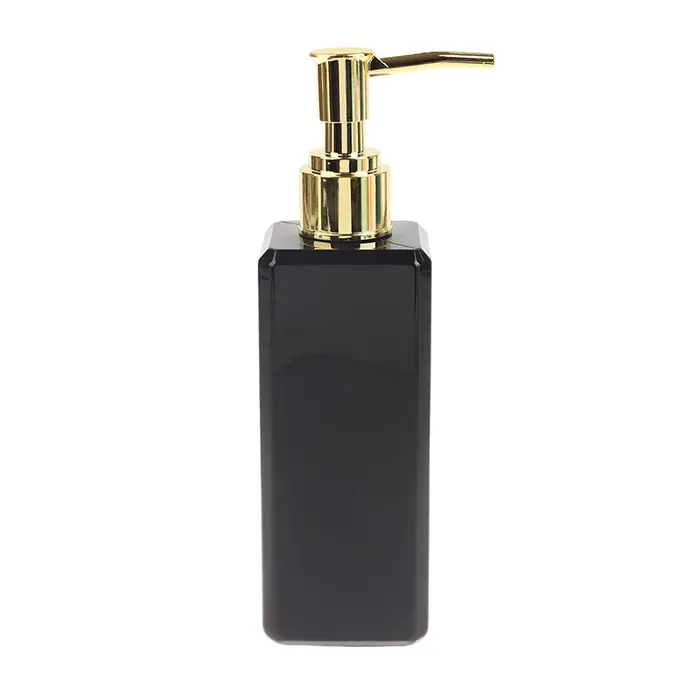 Distributeur de savon liquide de 250ml, bouteille à pompe rechargeable, carré, accessoire de salle d