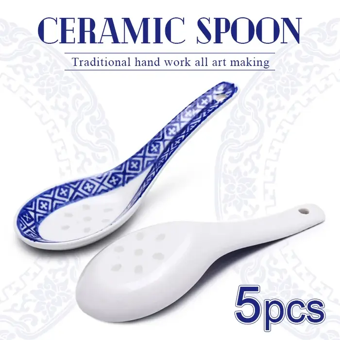 Cuillère en céramique pratique de Style chinois