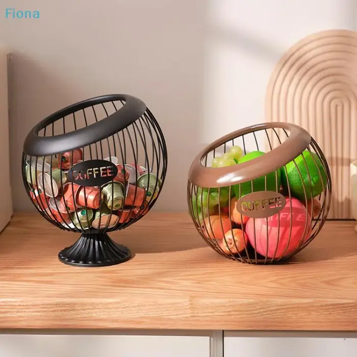 ✔ Porte-capsules à café en fil métallique