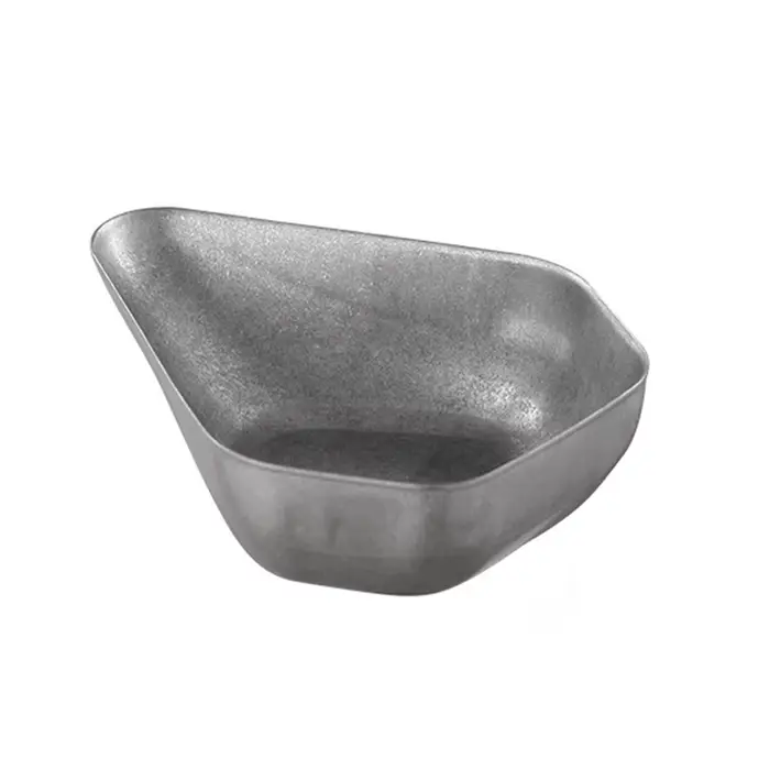 Tasse doseuse de grains de café en acier inoxydable, plateau de pesage de grains rétro résistant à l