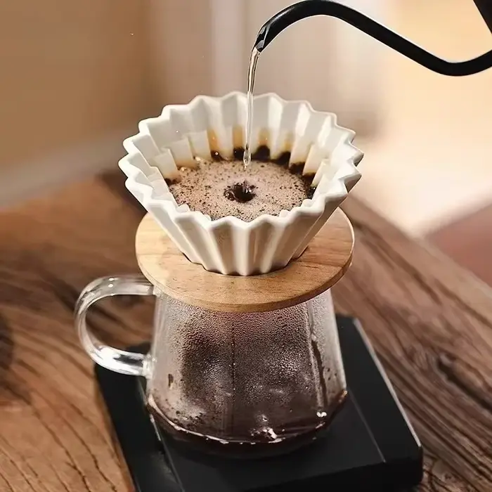 Goutteur de café en céramique