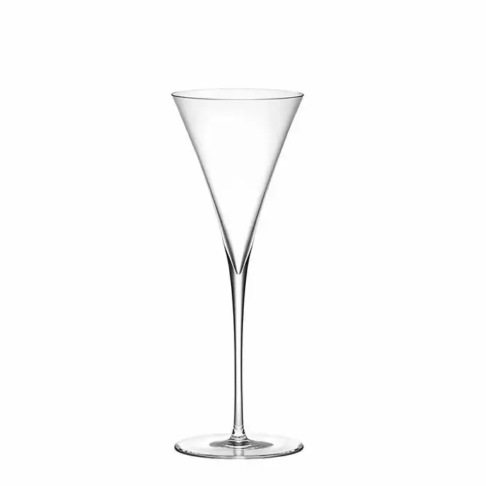 Verre à Martini Kimura fait main, verre à champagne, verre à cocktail